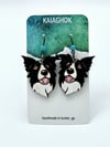 Border Collie Earrings