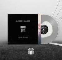 Suicide Cages - 'Live Without' Limited Edition 12" Grey & White (PREORDER)