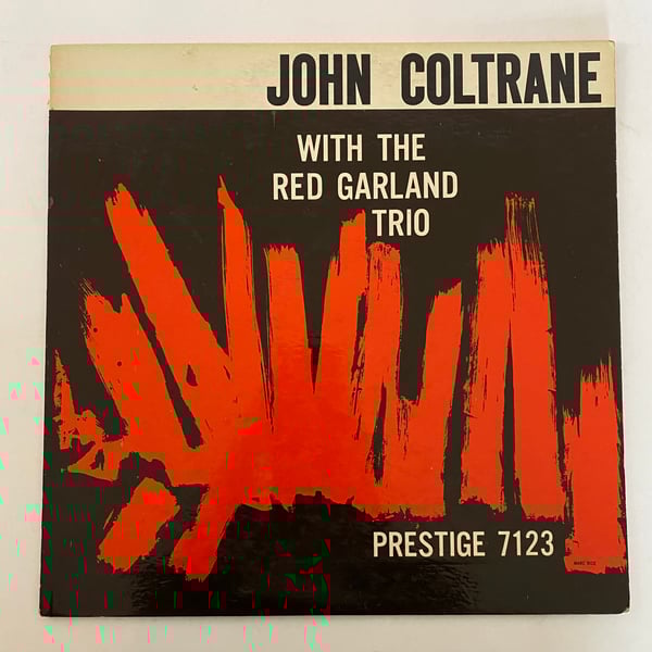 Image of John Coltrane "With The Red Garland Trio"