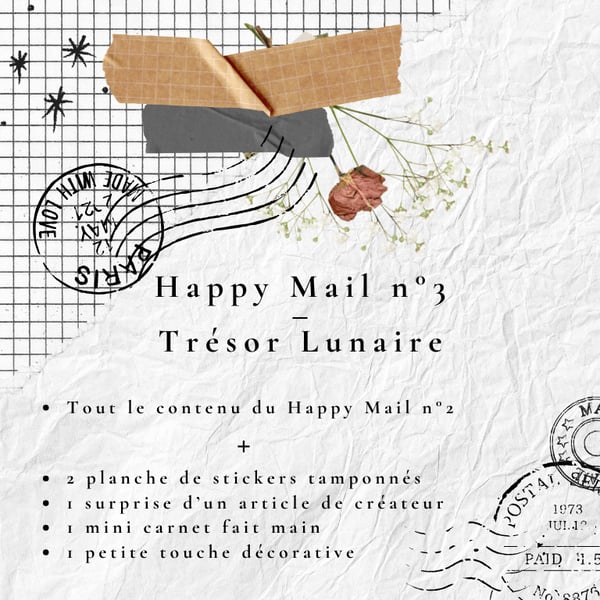 Happy Mail n°3 – Trésor Lunaire