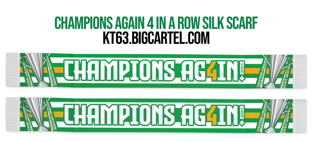 Champions Again 4 In A Row Silk Pre-Order
