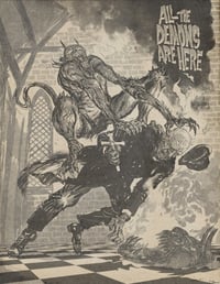 All the Demons Are Here: art print/poster