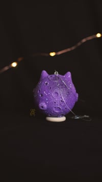 Image 2 of Small Purple Cat Moon