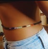 Chakra waistbeads