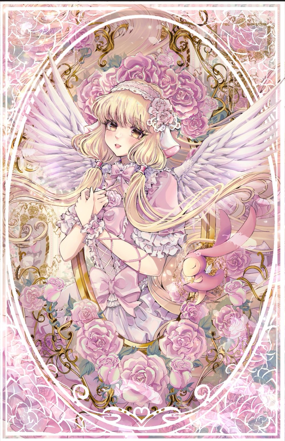 PREORDER: Angelic Robot 11x17 Gold Foil Print