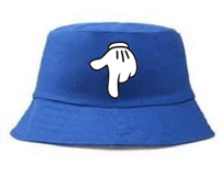 Blue 7 bucket hat 