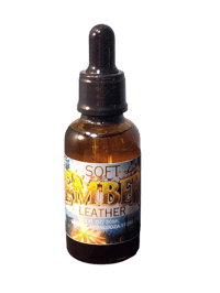 Image 2 of SOFT EMBER LEATHER BEARD OIL 1 (OZ) 30ML