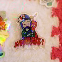 jimni pin with stickers 