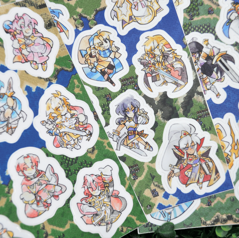 Image of Genealogy Sticker Sheets (Gen 1 and 2)
