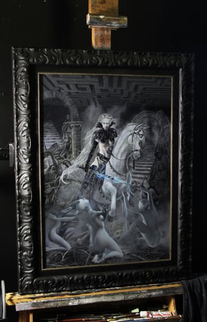 Image of Pale Rider - Painting