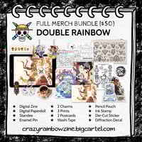 [ ONE LEFT ] DOUBLE RAINBOW -  Full Merch Bundle