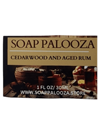 Image 2 of CEDARWOOD AND AGED RUM BEARD OIL 1 (OZ) 30ML