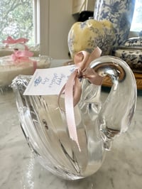 Image 2 of German Crystal Swan Inspired by Altar’d  State Sanctuary Eau de Parfum Wooden Wick Soy Candle 