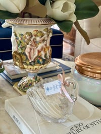 Image 1 of German Crystal Swan Inspired by Altar’d  State Sanctuary Eau de Parfum Wooden Wick Soy Candle 