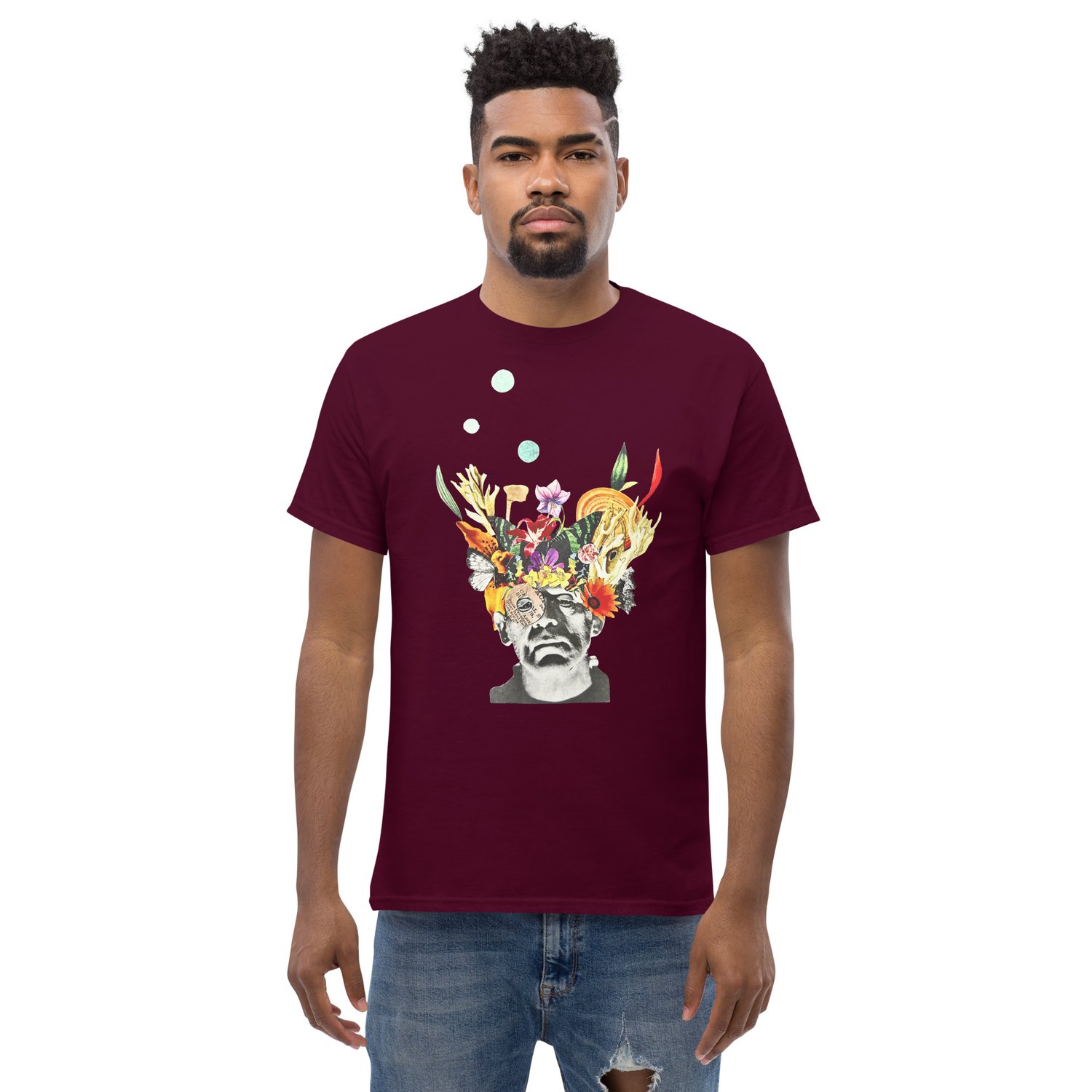 Image of Frankenflower - 100% Cotton Classic Fit Tee - Unisex