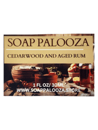 Image 1 of CEDARWOOD AND AGED RUM BEARD OIL 1 (OZ) 30ML