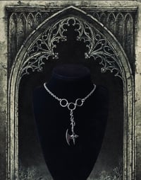 Medieval battle axe necklace 