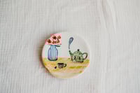Image 6 of PLATITO/JOYERO ILUSTRADO DECORATIVO, hecho a mano.