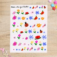 Spring Blooms Sticker Sheet