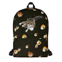 Image 4 of Sushi Cat in Space Backpack