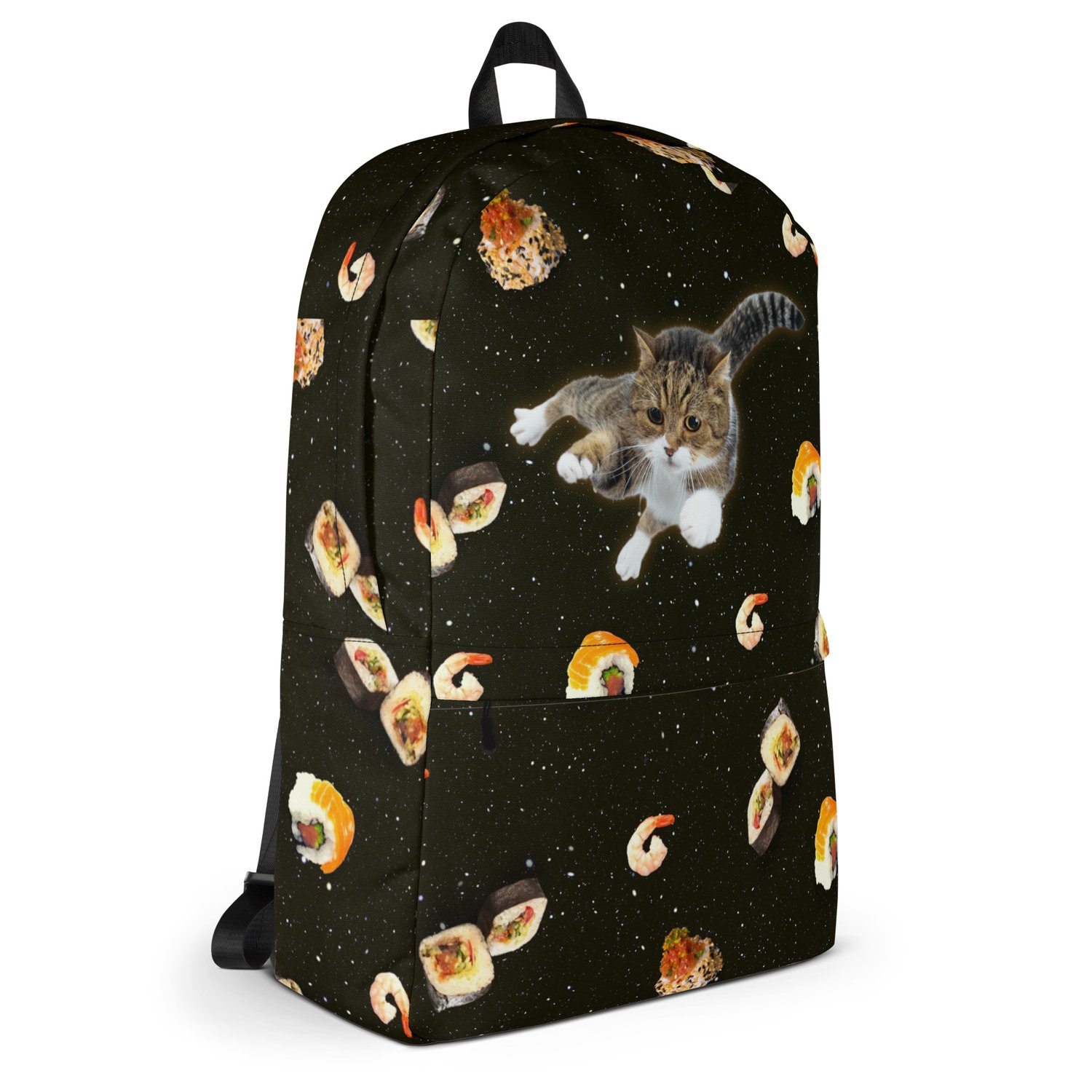 Image of Sushi Cat in Space Backpack