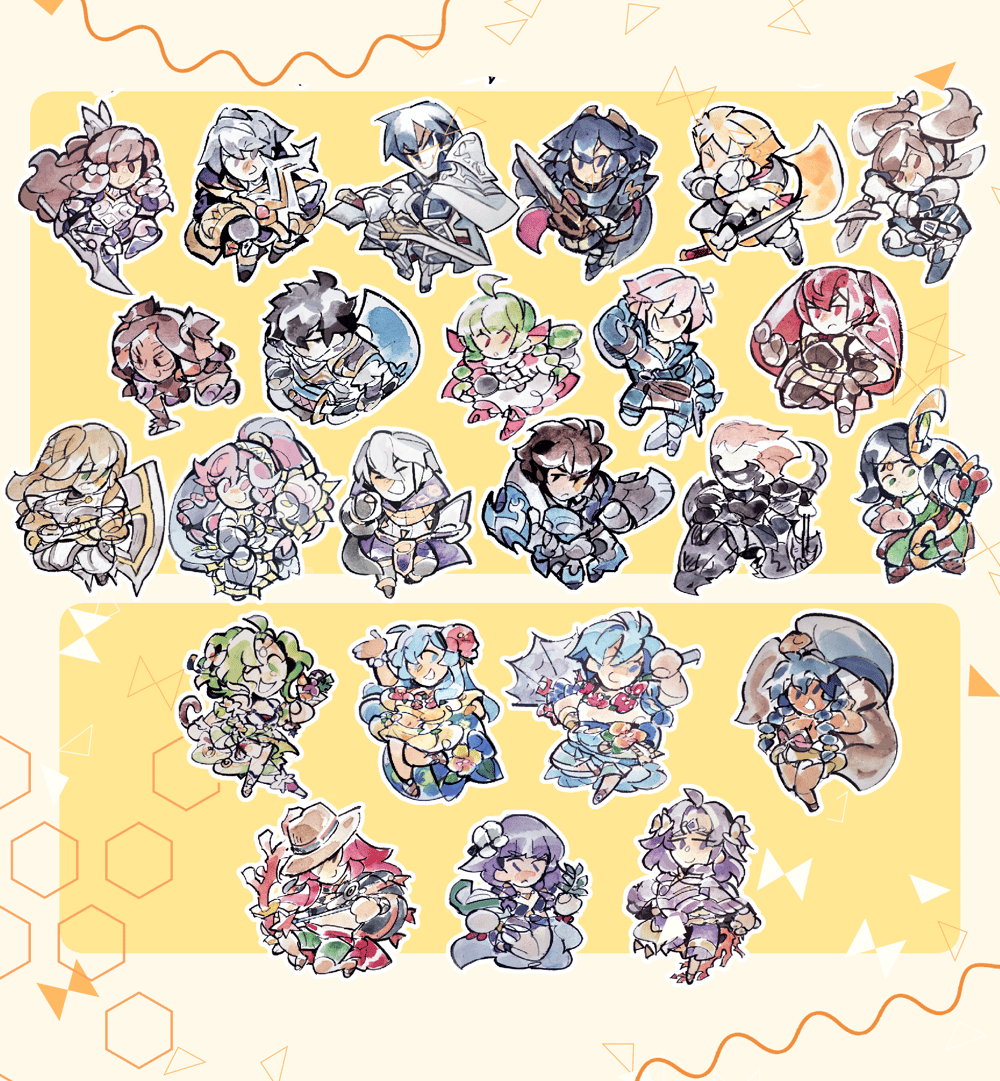 Image of NEW Awakening Acrylic Charms (Gen 1&2)