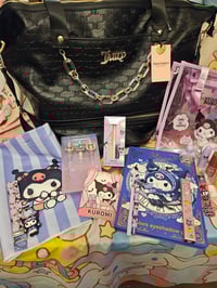 Image 2 of NICHOLES CUSTOM RESERVED Juicy Couture Bling Weekender Meets Kuromi Bundle 