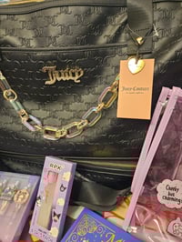 Image 3 of NICHOLES CUSTOM RESERVED Juicy Couture Bling Weekender Meets Kuromi Bundle 