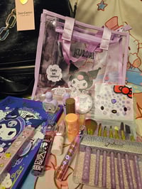 Image 4 of NICHOLES CUSTOM RESERVED Juicy Couture Bling Weekender Meets Kuromi Bundle 