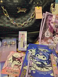 Image 6 of NICHOLES CUSTOM RESERVED Juicy Couture Bling Weekender Meets Kuromi Bundle 