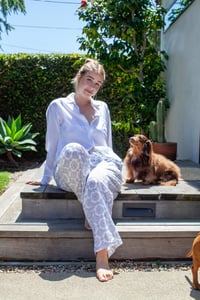 Image 1 of Lined Mens Slouchy Pant Blackbird