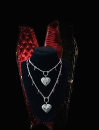 romantic vampire goth necklace 