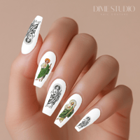 Image 1 of SAN JUDAS THE APOSTLE NAIL DECALS 