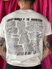 Image 2 of Lyric Sheet w/ Back Print Tee