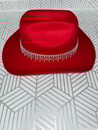 Image 2 of Bling Queen Cowgirl Hat (3 COLORS)