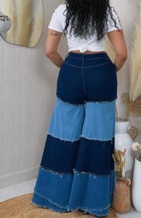 Image 1 of Plus Multi-block Denim