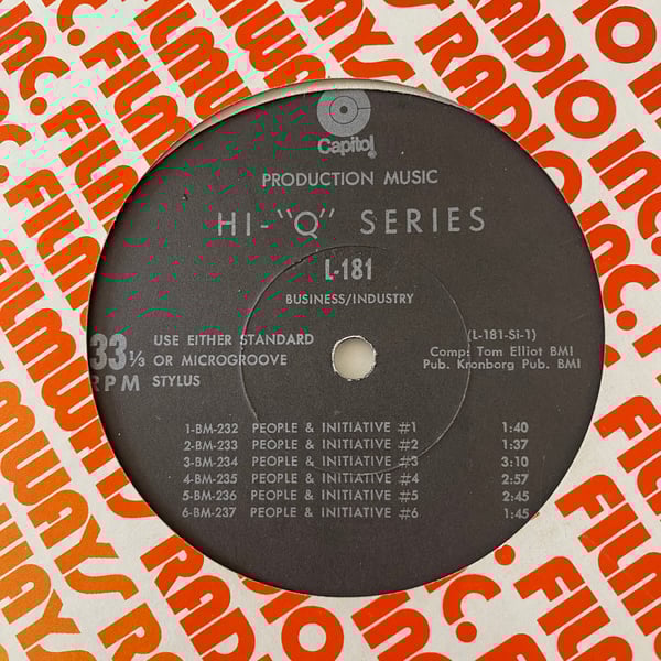 Image of Capitol Hi-Q Series Library "Business/Industry"