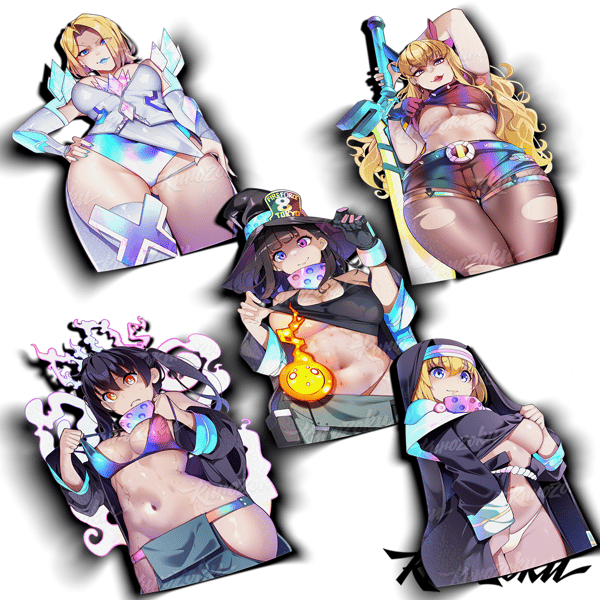 Image of Fire Force + Rivals Strip Tease Holo