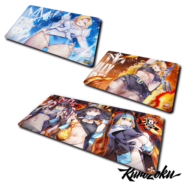Image of Fire Force + Rivals Strip Tease Mousepads!
