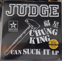 Image 2 of JUDGE - "Chung King Can Suck It" LP (Olive Green Vinyl) 