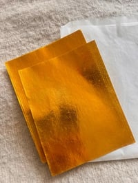 Image 4 of SILVER & GOLD Papers for making Flowers