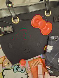 Image 1 of Hello Kitty Black Handbag Bundle 