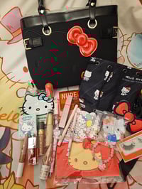 Image 5 of Hello Kitty Black Handbag Bundle 
