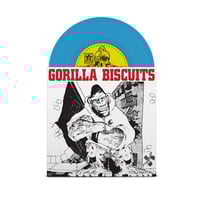 Image 1 of GORILLA BISCUITS - S/T 7" EP (TURQUOISE VINYL)