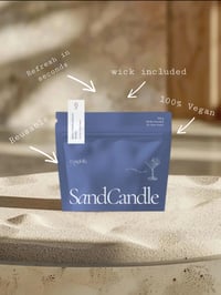Image 1 of Candella Mediterranean Sand Candle 