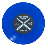 Image 4 of Poor Impulse Control - Tourist Trap 7" EP ltd. BLUE