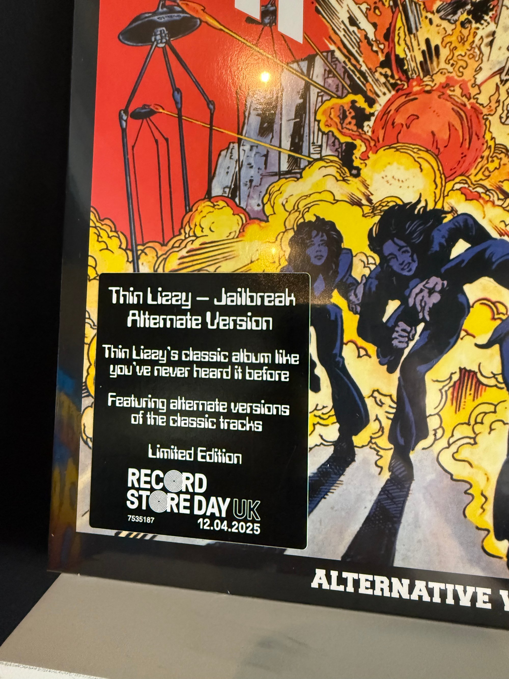 THIN LIZZY - Jailbreak (Alternate Version), Exclusive Release RSD 2025 THIN LIZZY - Jailbreak (Alternate Version), Exclusive Release RSD 2025