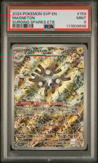 Image 1 of 2024 Pokemon Scarlet & Violet Black Star Promo #159 Magneton • PSA 9 Mint