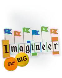 Image 3 of Retro Sign - BIG Sticker