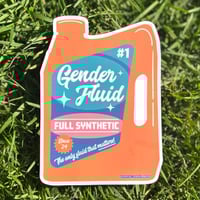 Image 1 of Gender Fluid Sticker